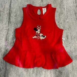 Minnie Mouse Women’s Blouse Size M